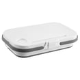 thumbnail image 2 of Boîte Pliante de Camping, Table Haute Capacité Durable Portable Boîte Pliante de Camping Extérieure avec Poignée Couvercle pour Extérieur pour Voyage pour Plage Blanc, 2 of 8