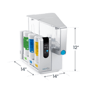 AquaTru Classic Smart Countertop Water Purifier for Forever PFOA, PFOS & Other Contaminants with App | No Plumbing or Installation Required | BPA Free
