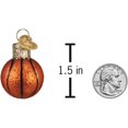 thumbnail image 6 of Old World Christmas Blown Glass Ornament for Christmas Tree, Gumdrops (Mini) Collection, Basketball, 6 of 7