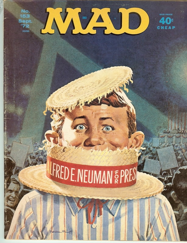MAD Magazine #153 Sept 1972