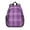 Purple and Black, variant on Purple and Black Checkered Pattern Backpack for School, Cute School Bag with Adjustable Shoulder Straps and Padded Back, 15"x11.42"x5.5"