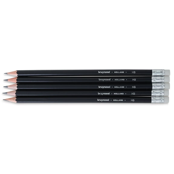 Bruynzeel Graphite Pencils - Set of 5