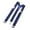 Royal Blue, variant on Unisex Elastic Strap Suspenders Y-Back Braces Solid Color Anti-break Wedding Suit Adjustable Strap Party Daily Accessory