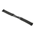 thumbnail image 4 of Metal Watch Strap, Delicated 20mm Double Button Watch Strap  For Work Silver,Black, 4 of 8