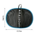 thumbnail image 3 of SuoKom Portable Pool Changing Isolation Foot Mat, Surf Diving Wading Sports Changing Mat Lightning of Today, 3 of 7