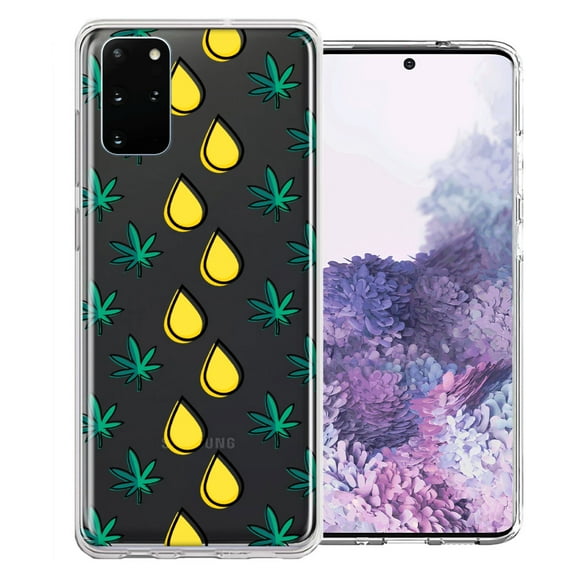MUNDAZE for Samsung Galaxy S20 Medicinal Drip Design Double Layer Phone Case Cover