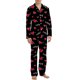 thumbnail image 1 of Pijama de manga larga para hombre y mujer, ideal para el día de San Valentín, ideal para el hogar, de poliéster., 1 of 2