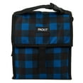 thumbnail image 2 of PackIt Freezable Lunch Bag with Zip Closure, Navy Buffalo, 2 of 7