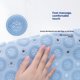 thumbnail image 4 of Ivory Bathroom Shower Non-Slip Mat, Round Bathroom Non-Slip Mat, Household Shower Room Hydrophobic Quick-Drying Suction Cup Floor Mat, Bathroom Bath Massage Foot Mat, 4 of 5
