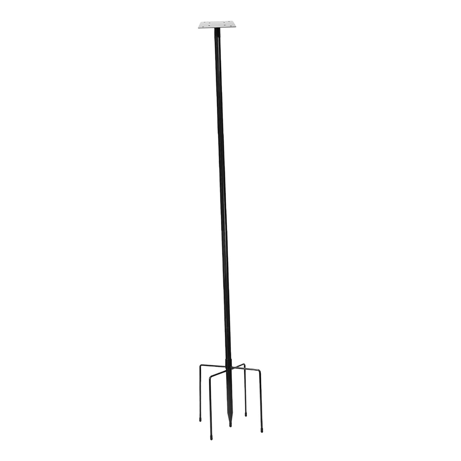 Bird House Mount Pole Bird Feeder Stand Feeding Station for Outdoor