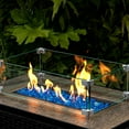 thumbnail image 4 of 20 lbs Fire Glass for Propane Fire Pit, 1/2-Inch Decorative Fireplace Glass Rocks for Fire Pit Table, Turquoise, 4 of 8