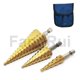 thumbnail image 3 of For Pagoda Drill Hexagonal Handle Straight Slot Three-piece Set, 3 of 5