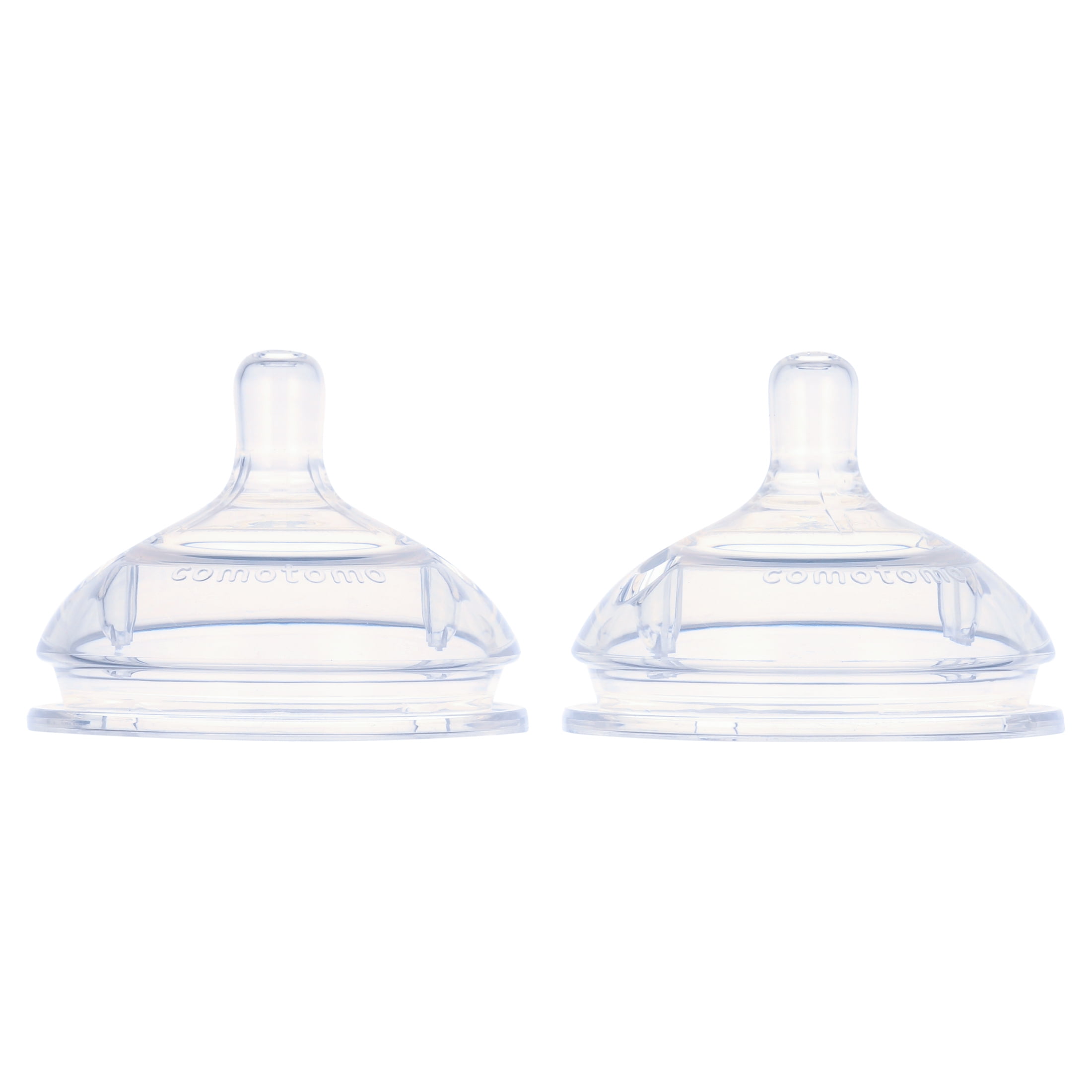 Comotomo Silicone Replacement Nipple, Medium Flow, 3-6 Months, 2 Count