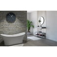 thumbnail image 4 of CastelloUSA Ocean 69" Solid Surface Freestanding Soaking Bathtub in White or Gray White, 4 of 5