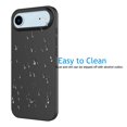 thumbnail image 5 of Cute iPhone 17 Air Silicone Case for Women - Soft TPU Protective Cover,Rugged Shockproof TPU Bumper, Hard PC Back, Military-Grade Drop Slim Fit for Apple iPhone 17 Air, Black, 5 of 7