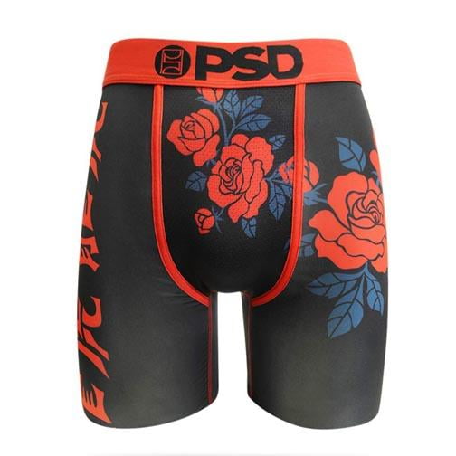 Download PSD - PSD Underwear Boxer Briefs - Black Rose Size: S ...