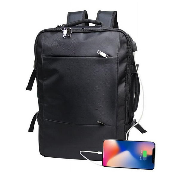 Preferred Nation P3458.BLK 19 x 13 x 9 in. Workhorse Travel Backpack, Black