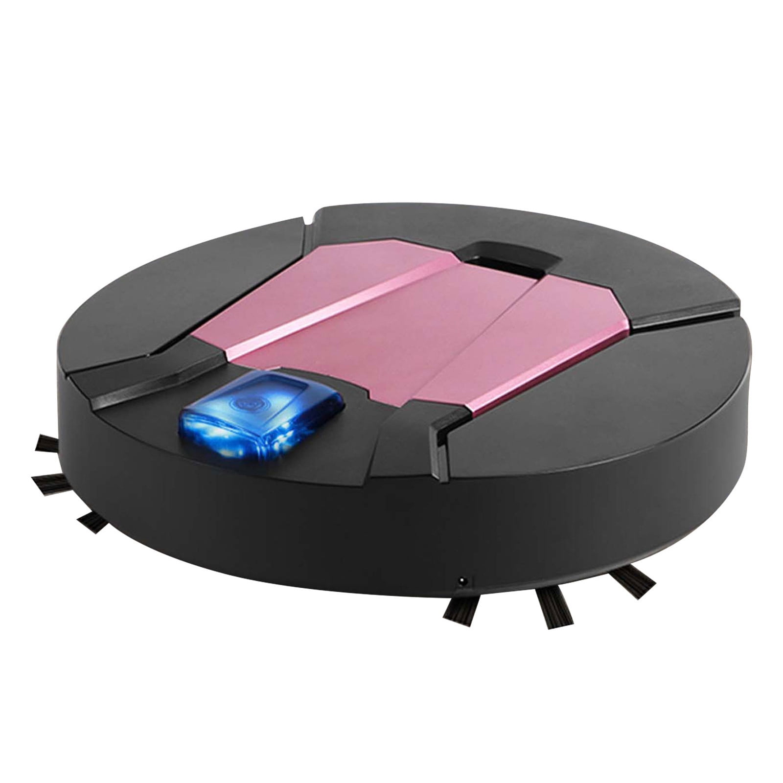 Nkmbld Robot Vacuum with Low Noise Operation Intelligent Sweeping Robot Suction Sweeping and Towing 3 in 1 Large-sized Robot Vacuum Cleaner, Black