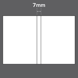 Photomatte Slimline 7mm Dvd Case Inserts Dip 1 Pack Walmart Com Walmart Com