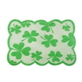 thumbnail image 4 of St. Patrick's Day Table Flag Placemat Set 4PCS, Irish Decorative Lace Runner for Dining Room, Kitchen and Patio, Elegant Holiday Table Decor for Parties, Family Meals and Special Events, 4 of 4