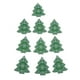 thumbnail image 1 of 20 piezas de formas de madera navideña natural para colgar en el árbol de Navidad Verde, 1 of 7
