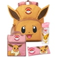 thumbnail image 1 of Set de mochila Pokémon Eevee para niñas con mochila escolar y bolsa de almuerzo, 1 of 6
