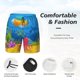 thumbnail image 3 of Balery Submarine And Landscape Bañador para hombre, shorts de playa de secado rápido con entrepierna y forro de compresión-Small, 3 of 6