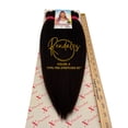 thumbnail image 1 of X-Pression 40" 3X Pre-stretched Braids, Braiding Hair Extensions African Kinky, Pre-Cut, Pre-Stretched, Synthetic Fiber, 3 bundles, Soft & Shiny, Ready for Hot Water Use, 190g, 1 of 18