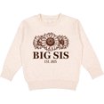 thumbnail image 2 of Inktastic Big Sis Est. 2025 Toddler Sweatshirt, 2 of 4