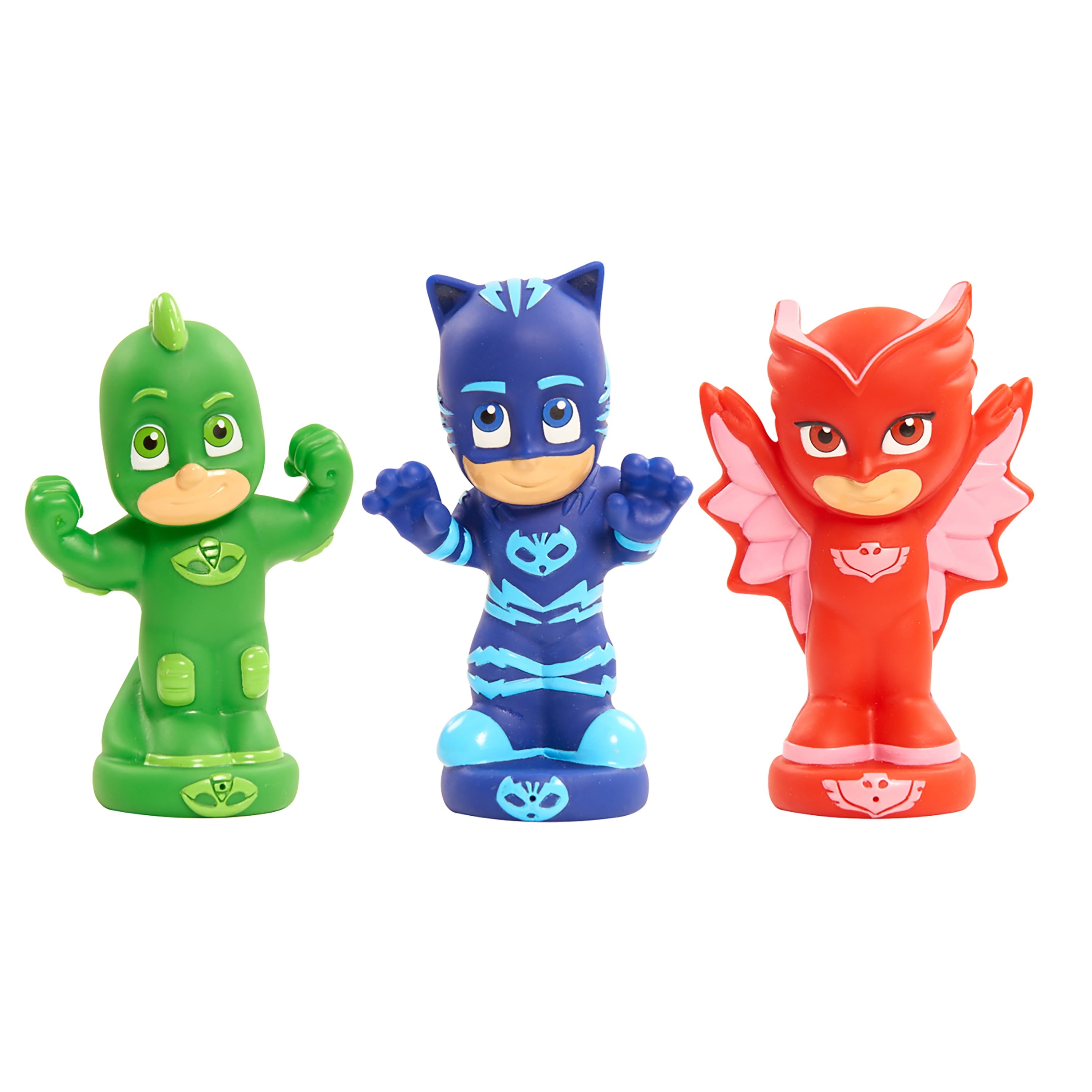 Герои в масках Bath toy Hand Puppet Show PJ Masks 5 figures Cartoon characters 