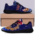thumbnail image 3 of Texas ChriStas Santa Is Coming To Texas Shoes Sneakers Black Size 13, 3 of 7