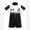 Black, variant on IDOPIP Baby Race Car Driver Outfit Boys Girls 1st 2nd 3rd 4th Birthday Cake Smash Photoshoot Clothes Short Sleeve Racer Romper 12-18Months Red