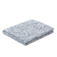 thumbnail image 5 of Mainstays Botanical Floral Stitched Quilt, King, Light Blue, Reversible Lightweight Bedding, 5 of 9