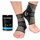 thumbnail image 1 of wonima11 Lusenone Copper Ankle Brace Support for Men & Women (Pair), Best Ankle Compression Sleeve Socks for Plantar Fasciitis, Sprained Ankle, Achilles Tendon, Pain Relief, Recovery, Sports, 1 of 1