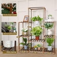 Plant Stand Indoor Outdoor Tall Shelf for Multiple Plants 8 Tiers 12