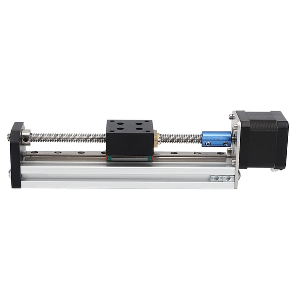 Mesa Deslizante Lineal Etapas Lineales Guía Lineal Deslizante BACHIN Mesa Deslizante De Movimiento Lineal Guía De Riel CNC Etapa Deslizante 1.8 Grados Ángulo De Paso 300MM ANGGREK Hardware