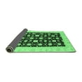 thumbnail image 2 of Ahgly Company Indoor Rectangle Oriental Emerald Green Traditional Area Rugs, 7' x 9', 2 of 4