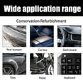 thumbnail image 3 of Car Interior Plastic Restoration Kit | 30ml Refurbishing Agent | Dashboard Cleaner and Protectant | UV Protection | Leather and Plastic Surfaces | Includes Yellow Sponge and Cloth, 3 of 5