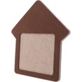 thumbnail image 1 of Decorative Hanging Bulletin Board Light Brown Polyester Framed Display For Office Home School,Light Brown, 1 of 8