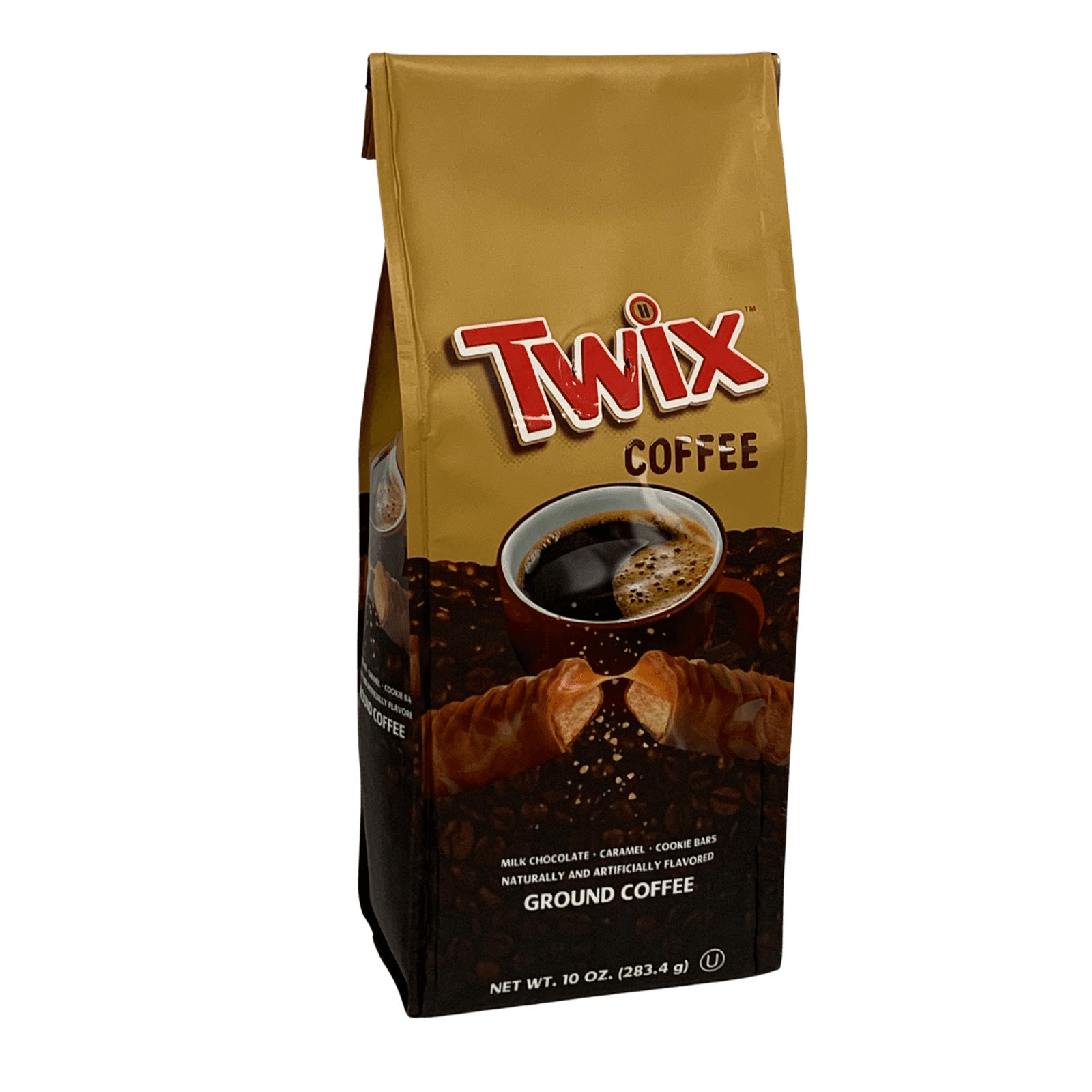 Twix Candy Flavored Ground Coffee, Milk Chocolate Caramel Cookie