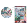 thumbnail image 5 of Yayeee Garden Flag 12" x 18" Double Sided Outdoor Yard Lawn Holiday Decorations, Pink Door, 5 of 6