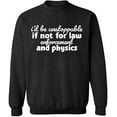 thumbnail image 2 of OXI Crewneck Sweatshirt - Law Enforcement And Physics,Basic Casual Sweatshirts for Men's and Women Fleece Sweatshirt Long Sleeve- Dark Heather Small, 2 of 2