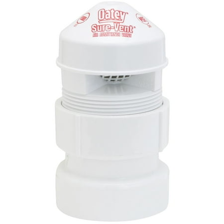 Oatey 1-1/2 In. to 2 In. Air Admittance PVC Vent Valve 39017