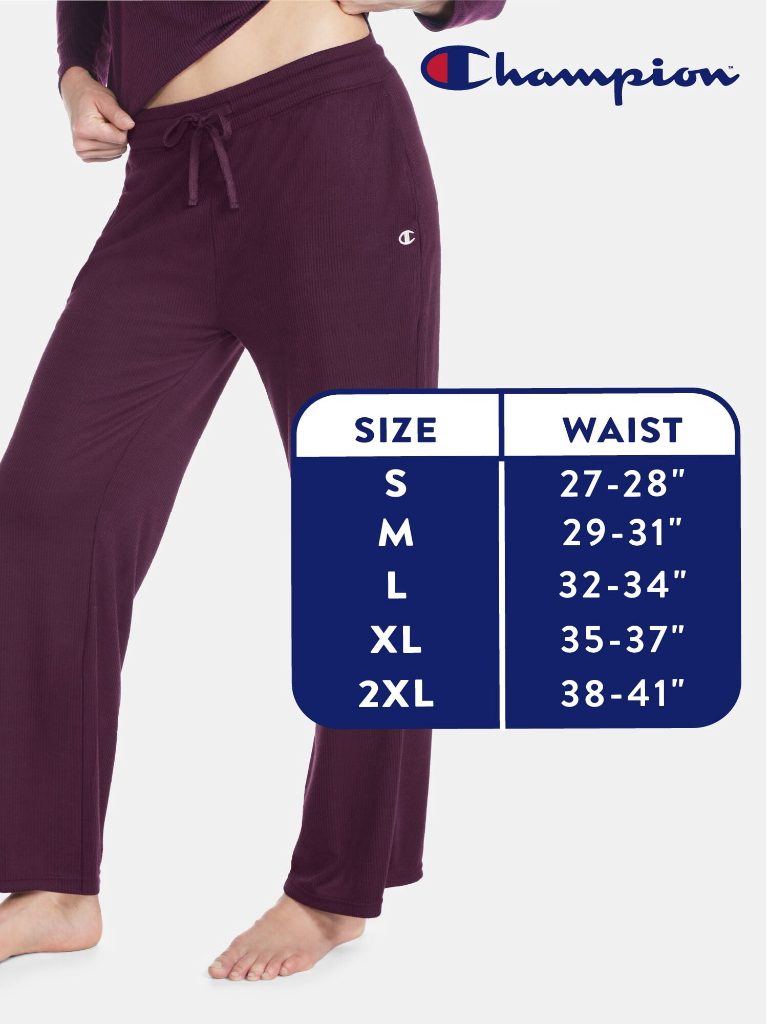 Champion Women's Flared Sleep Pants, Sizes S - XXL
