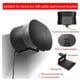 thumbnail image 4 of Soporte de Altavoz para Era 300, Era 300, Soporte de Montaje en Pared de Metal para Altavoz, Negro, Paquete de 2, 4 of 5