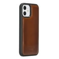thumbnail image 5 of iPhone 12 - 12 Pro 6.1" Handcrafted Full Grain Leather Flexible Snap-on Back Cover Case, 5 of 27