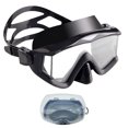 thumbnail image 3 of Máscara de buceo, máscara de esnórquel de natación antiniebla, adecuada para adultos, gafas de buceo, natación y esnórquel, máscaras Rojo Verde, 3 of 5