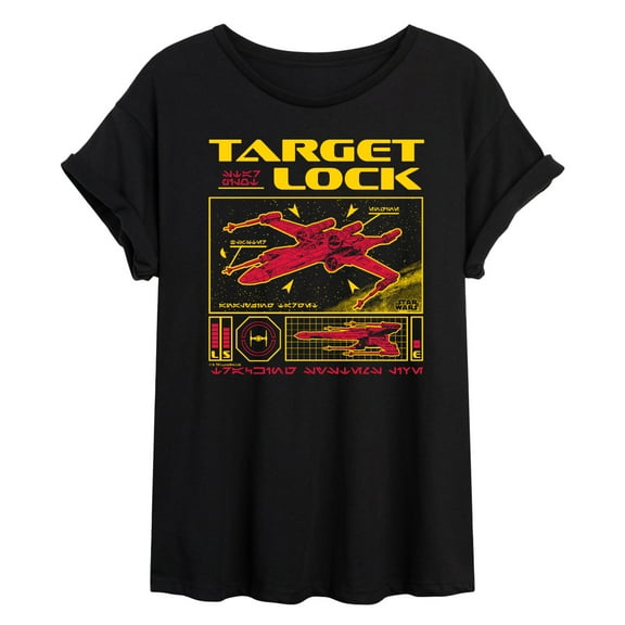 Star Wars - X-Wing Target Lock - Women's Oversized Tee