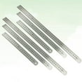 thumbnail image 2 of 6PCS Stainless Steel Ruler Metal Ruler for Engineering School Office Drawing (20cm, 30cm, 40cm, Each 2PCS), 2 of 8