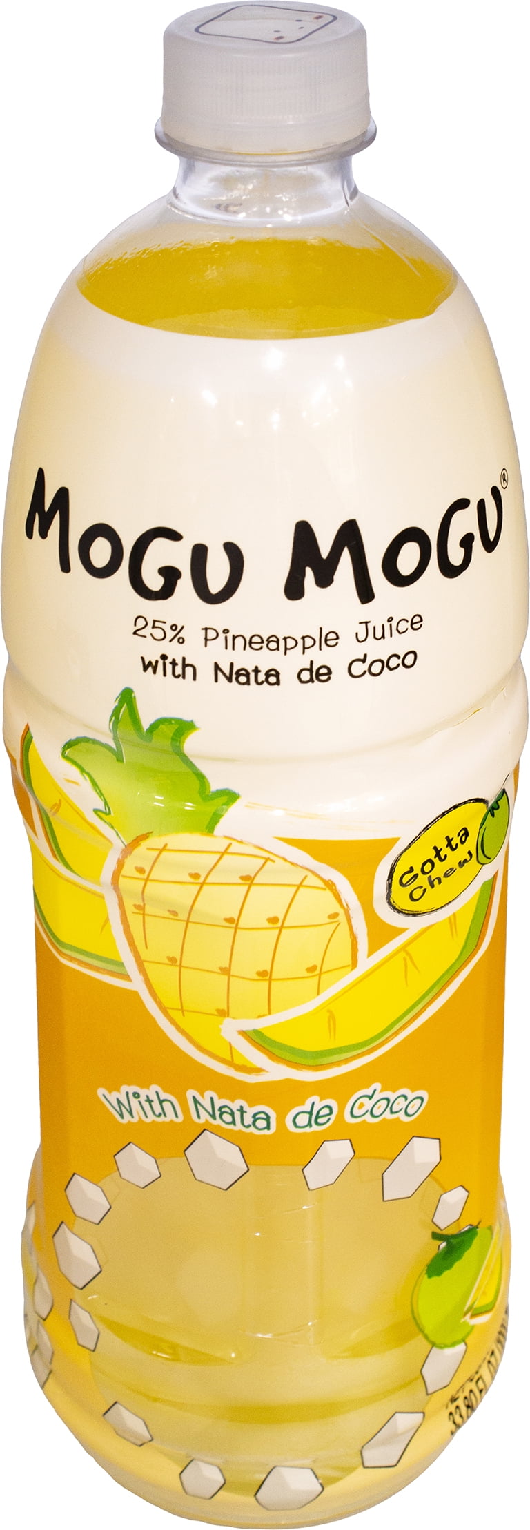 MOGU MOGU PINEAPPLE WITH COCO, 33.8 FL OZ. - Walmart.com